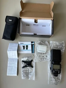 Vivitar DF-583 Flash Power Zoom TTL for Nikon Cameras Wireless DSLR - Picture 1 of 12