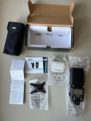 Vivitar DF-583 Flash Power Zoom TTL for Nikon Cameras Wireless DSLR - Image 1 of 4