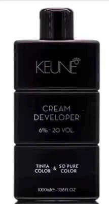 Keune Cream Developer 6%. 20 VOL 1000ML Free Shipping World Wide - Image 1 of 4