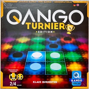 Qango Turnier Editon Spieleverlag Familienspiel Strategie Brettspiel Legespiel - Picture 1 of 8