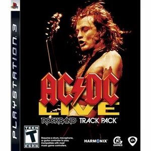 Rock Band: AC/DC Live Track Pack PS3 Sony Playstation 3 Video Game acdc music - Picture 1 of 1
