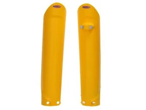 POLISPORT Fork Protectors Adjusts KTM SX Sxf 15-22 EXC Exc-F Xc-W 16-23 Yellow - Foto 1 di 1