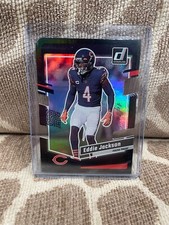 2023 Panini Donruss Eddie Jackson #52 Black Die-Cut 1/1  BEARS