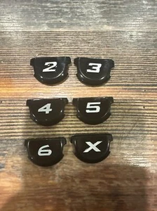 Nike Golf Headcover Number Tag Club Set Wood Hybrid SQ Vr Pro Clubs Number Tags - Picture 1 of 5