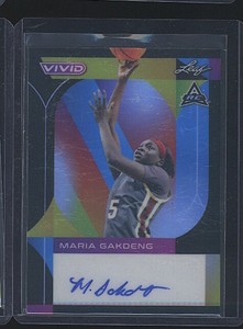 2023 Leaf Vivid MARIA GAKDENG Rookie RC Auto #BA-MG1 Black Parallel 16/20