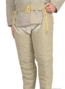 Medieval Lagging Thick Padded Chausses Under Gambeson Hauberk SCA Armor. - Picture 1 of 8