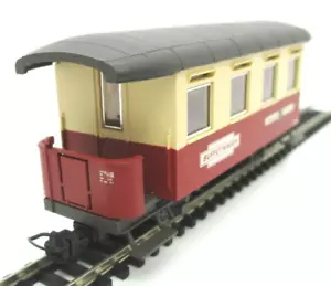 Liliput L370410 Passenger Car Zillertalbahn B28 Zell/Ziller 4 Wheel H0e New T48 - Foto 1 di 23