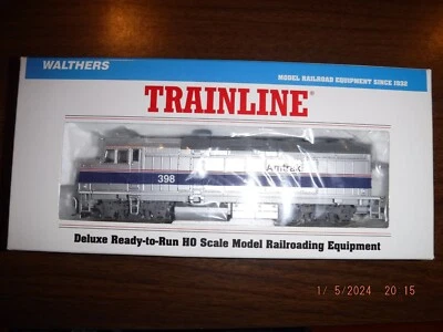 WALTHERS TRAINLINE HO EMD F40PH AMTRAK PHASE 4 LOCOMOTIVE #398 - BRAND NEW! - Image 1 of 3