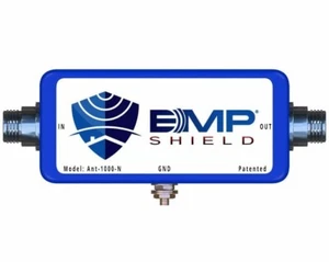 Radio EMP Shield HF/VHF/UHF Protección EMP hasta 1500 vatios N-Conectores HAM - Imagen 1 de 3
