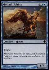 1x Goliath Sphinx Worldwake MtG Magic Blue Rare 1 x1 Card Cards