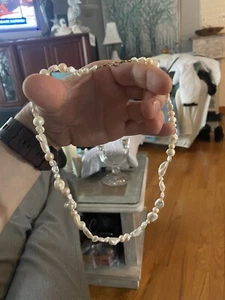 colier vrai perles naturel 18" unisex - Bild 1 von 10