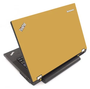 GOLD Vinyl Lid Skin Cover Decal fits IBM Lenovo ThinkPad T440P Laptop - Picture 1 of 1