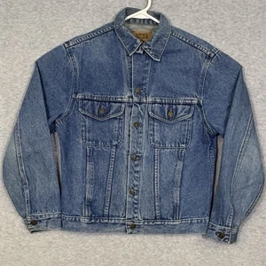 Vintage GAP Denim Jacket Size Small Light Blue USA Made Trucker 90s Retro - Picture 1 of 8