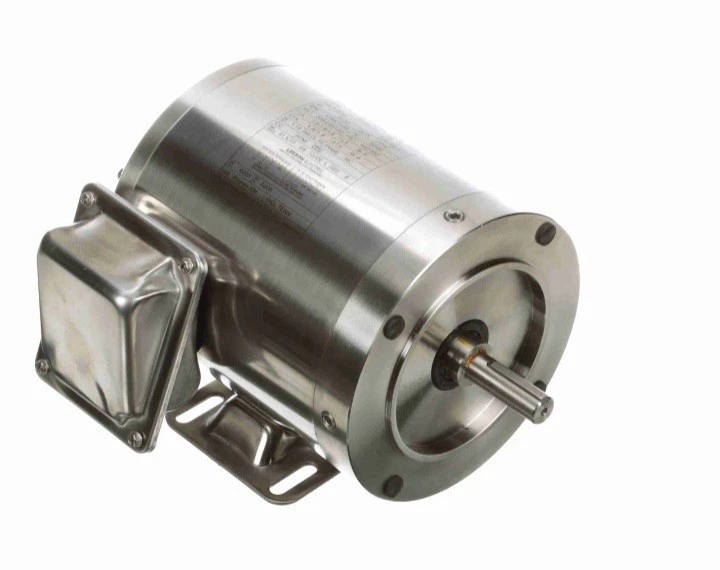 Leeson 191204.00 Electric Motor 1/2 HP 1725 Rpm 3PH 208-230/460 V 56C  - Image 1 of 2