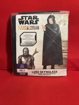 Disfraz de bata negra con capucha de Luke Skywalker de Star Wars para hombre Foto 1 de 4