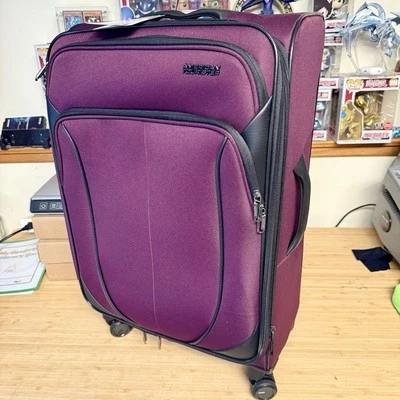 American Tourister - 4 Kix 2.0 24" Expandable Spinner Suitcase - Purple Orchid - Image 1 of 4