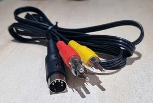 AV Composite Commodore C64 TV Cable  EU/UK 1.5 metres - Picture 1 of 2