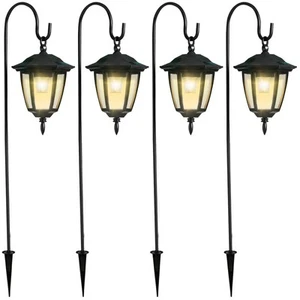 4 Pack Solar Hanging Lights Outdoor, Solar Powered Garden Decorative Lanterns... - Picture 1 of 9