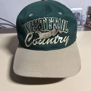 Whitetail Country Snapback Mütze Multi grün bestickt Hirsch Schrift - Bild 1 von 9