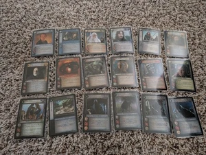 Lord Of The Rings LOTR TCG Black Rider 12TF1-18 Complete Full Set LP - Picture 1 of 1