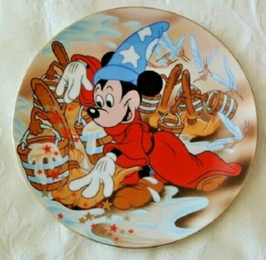 Disney – FANTASIA Ceramic Porcelain Plate (1940) Cartoon Classics - Picture 1 of 4