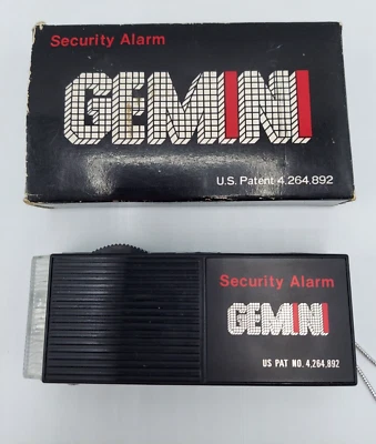 VINTAGE NEW! GEMINI SECURITY ALARM - Image 1 of 4