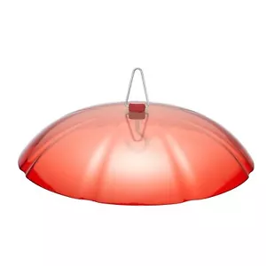 Kingsyard Weather Protective Dome Cover for Bird Feeders Easy to Clean Red - Picture 1 of 6
