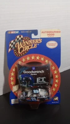 Kevin Harvick #29 GM Goodwrench Service 2002 ET The Extra Terrestrial Hood Blue - Image 1 of 4
