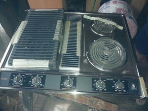 ge electric cooktop griddle