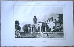 Impresión 1840 Palacio de Wilanow, Varsovia, Polonia, #36 - Imagen 1 de 1