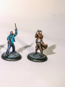 Knight Models DC Miniature Pro Painted Metal Commissioner Gordon Crew Squad Team - Imagen 1 de 8