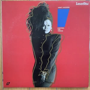 Janet Jackson Control The Videos SM048-3142 No Obi Japan laserdisc - Picture 1 of 2