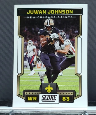 Juwan Johnson 2023 Score #56 - New Orleans Saints - Image 1 of 2