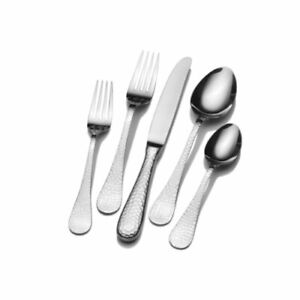 Wallace 5030397 Continental Hammered 78-Piece 18/0 Stainless Steel