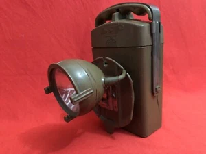 DOMINIT FLASHLIGHT TORCH SIGNAL LIGHT LAMP WHITE MINING MINE - Picture 1 of 10