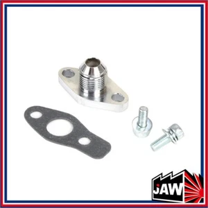 Turbo Oil Drain Return Flange Kit 8AN AN8 Garrett GT15 GT17 GT20 GT22 - Picture 1 of 2