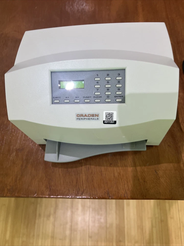 Craden DP8 Passport Book Printer dual serial interface - Image 1 of 4