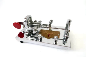 Vintage from 1960`s VIBROPLEX Telegraph Key - Zdjęcie 1 z 12