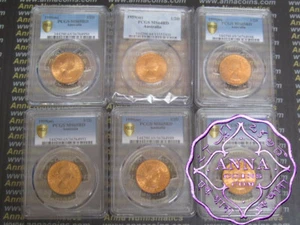Australia 1959 Halfpenny PCGS MS65RD - Bild 1 von 2