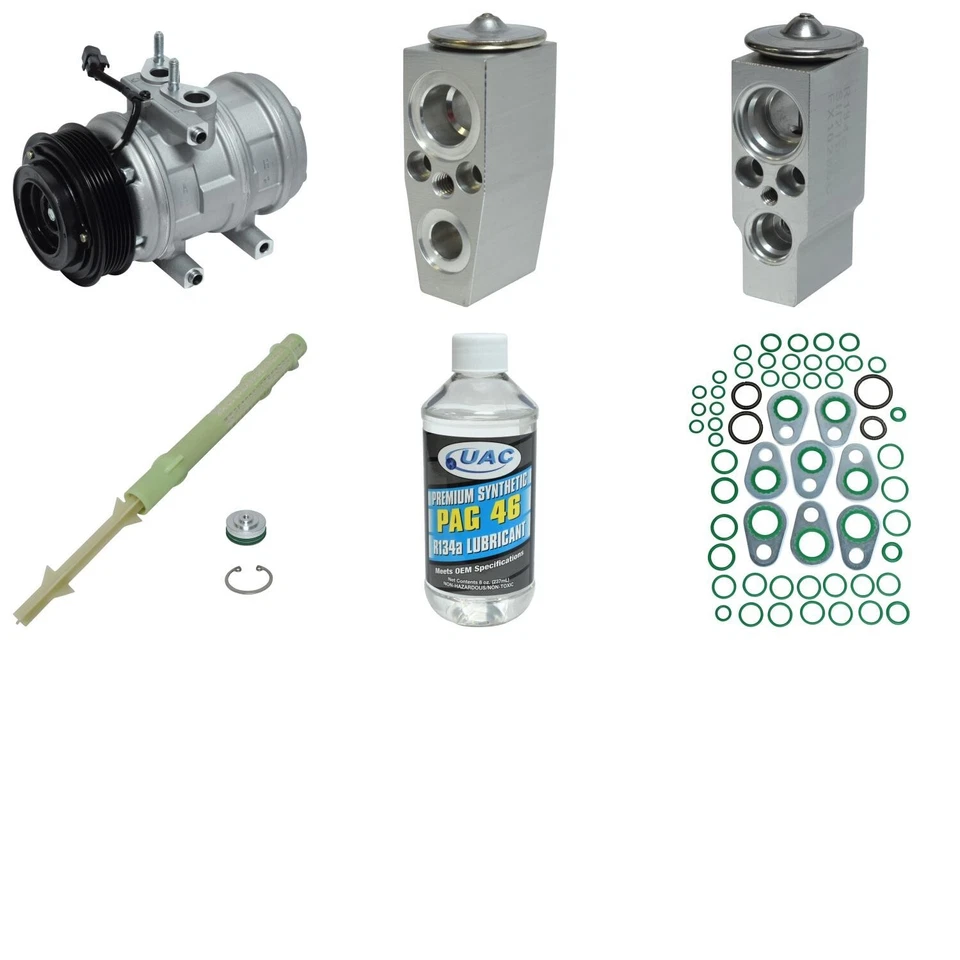 Kit de compresor de aire acondicionado UAC para Ford Expedition 2007-2008 Foto 1 de 1