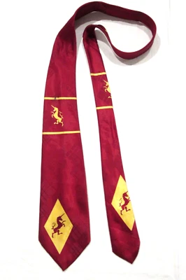 CORBATA CORBATA VINTAGE AÑOS 40 AÑOS 50 UNICORNIO DIAMANTE COMO ESTÁ SATINADO DECO MEDIADOS DE SIGLO 55 Foto 1 de 4