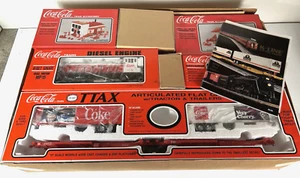 K-LINE K-1105 Coca Cola Tax Tractor Remolque Tren Set con Loco ¡NUEVO EN CAJA! - Imagen 1 de 18