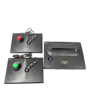 SNK Neo Geo Neogeo AES ROM MAX 330 MEGA Konsolen System mit Stick Controller x2 - Bild 1 von 13