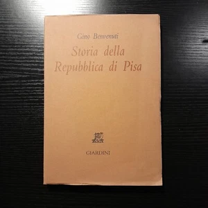 Gino Benvenuti, Storia della Repubblica di Pisa, Giardini 1982 - Picture 1 of 2