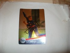 SIGNED TAP N PLAY ENGLAND CRICKET 2018 SILVER CARD-ALEX HARTLEY