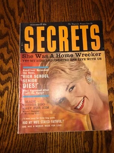 December 1961 SECRETS Magazine-Great Advertisements!! - Bild 1 von 8