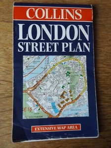 COLLINS LONDON STREET PLAN 1998 PAPERBACK - Picture 1 of 3