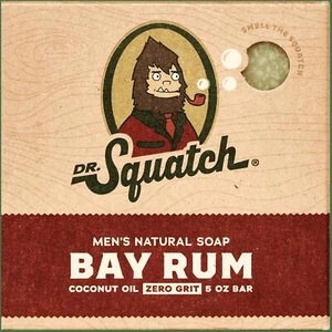 Dr. Squatch Natural Bar Soap, Bay Rum, 5 oz - Picture 1 of 9