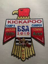 Jaccos Towne OA Lodge 21 2015 Kickapoo 100th Camp K Camp  Event Boy Scout Patch