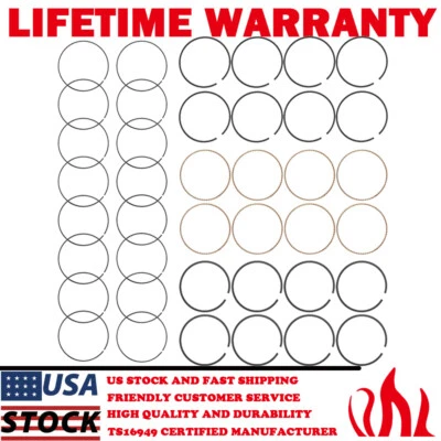 Anillos de pistón para Dodge Chrysler 300 Jeep Commander Grand Cherokee 2003-2008 5,7 L Foto 1 de 4